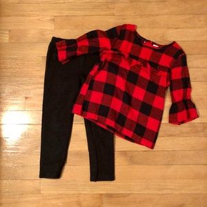 Carters Buffalo Plaid outfit